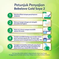 Gambar Bebelove Gold Soya 2 Formula Soya Bayi Bubuk 360 Gr X 3 Terlaris - Triplepack dari Restu Bunda official undefined 5 Tokopedia
