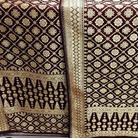 Gambar SONGKET TENUN PALEMBANG MOTIF BERLIAN KOPI GOSONG ORIGINAL K dari SUADAH SONGKET undefined 5 Tokopedia