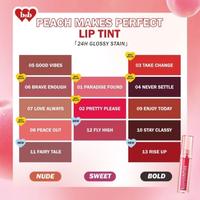 Gambar BNB Barenbliss Peach Makes Perfect Lip Tint - 12H Stain Up - 01ParediseFound dari Ayola Cosmetics undefined 2 Tokopedia