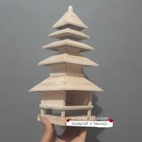 Gambar PRAKARYA STIK ES KRIM MODEL RUMAH BALI dari SONDESIP BERJUALAN undefined 2 Tokopedia