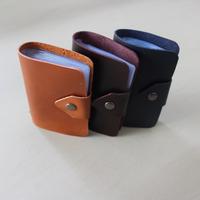 Gambar Dompet Kartu Kulit Asli/Dompet Kulit Slot Mika/Card Holder Mika - Abu-abu dari Garut Kulit_NEW undefined 3 Tokopedia