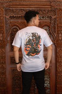 Gambar baju kaos pria lengan pendek paramesti perang kembar exclusive - Putih, S dari Toko Paramesti undefined 5 Tokopedia