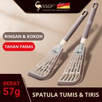 Gambar PREMIO Spatula Masak Sutil Silikon Tahan Panas Food Grade Stainless dari Premio Outlet undefined 1 Tokopedia