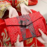 Gambar Dompet Amplop Angpao Angpau Ampau Ampao Hongbao Kain Kertas Merah Emas - Jumbo-No-1 dari FREEYA' undefined 1 Tokopedia