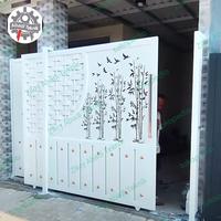Gambar Pintu Besi Pintu Sliding Pagar Besi Minimalis Pintu Cutting Laser dari Zikry Abadi Teknik undefined 2 Tokopedia
