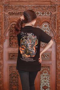 Gambar baju kaos pria lengan pendek paramesti perang kembar exclusive - Putih, S dari Toko Paramesti undefined 4 Tokopedia