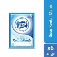 Gambar Susu Frisian Flag Sachet Putih / Susu Kental Manis Renceng Isi 6 dari FJollection undefined 2 Tokopedia