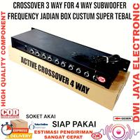 Gambar Crossover 3/4 Way Plus Subwoofer Jadian Tinggal Pakai Box Nuw Custom dari DWI JAYA TEKNIK ELECTRONIC undefined 3 Tokopedia