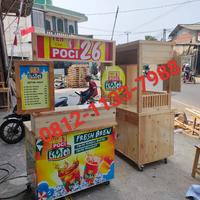 Gambar promo murah gerobak es teh dari pengrajinkayujatibelanda undefined 4 Tokopedia