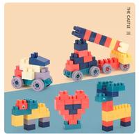 Gambar mainan balok susun mainan brick block susun bangunan brick balok kreat dari Wendy Official undefined 3 Tokopedia