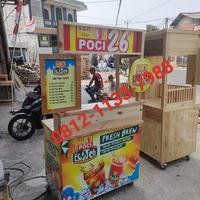 Gambar promo murah gerobak es teh dari pengrajinkayujatibelanda undefined 1 Tokopedia