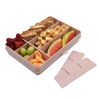 Gambar Melii Baby Snackle Box - Kotak snack dengan isi 4,6,12 dan 24 skat - Pink dari Tosyen Okiedog undefined 5 Tokopedia