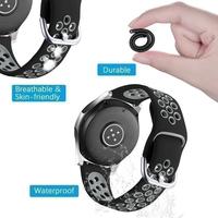 Gambar Finchy silicone strap Huawei watch GT 4 46mm Two Tone Wristband - Army black dari Finchy Indonesia undefined 3 Tokopedia