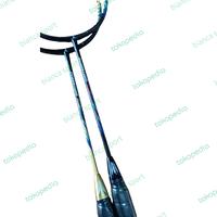 Gambar raket badminton ASHAWAY PHANTOM RW original - black red dari BiancaSport undefined 3 Tokopedia