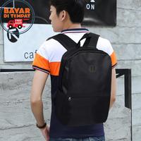 Gambar [JURAGAN TAS] Backpack Laptop 900T Tas Pria Wanita Tas Ransel Murah - Hitam dari Mel-comel undefined 1 Tokopedia