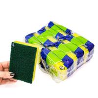 Gambar (1 Lusin / 12 pcs) Polytex SABUT SPON Regular - Sponge Cuci Piring dari Menang Mart undefined 1 Tokopedia