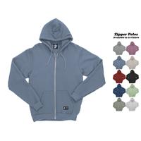 Gambar Dezirose Jaket Hoodie Zipper Polos Pria Wanita Fleece Tebal Size M-XXL - Navy, M dari Dezirose Cloth undefined 1 Tokopedia