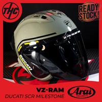 Gambar ARAI VZ-RAM DUCATI SCR MILESTONE HALF FACE HELMET ORIGINAL PREMIUM DUCATI HELMET dari THC Helmets undefined 1 Tokopedia