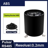 Gambar Sensor Curah Hujan Rain Gauge Tipping Bucket ABS Kualitas Tahan Lama - Pulsa dari Temins undefined 3 Tokopedia