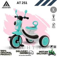 Gambar Sepeda Anak Roda Tiga Aviator AT 251 Tricycle AT251 Aviator Exotic - Kuning dari BRECHT.ID OFFICIAL STORE undefined 1 Tokopedia