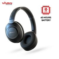 Gambar VIVAN LIBERTY H200 HeadPhone Wireless wired AUX Dual EQ EXTRA BASS - Hitam dari VIVAN SHOP Authorized Store undefined 1 Tokopedia