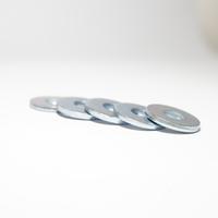 Gambar Ring Plat Lebar M6 x 18 x 2 Putih (Washer Plate) Tebal 2mm dari Suryadinata undefined 2 Tokopedia