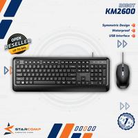 Gambar Robot KM2600 Keyboard & Mouse Wired Combo dari Starcomp Solo undefined 1 Tokopedia