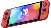 Gambar Nintendo Switch OLED Mario Red Edition 128GB 256GB 512GB Full Game - 256GB dari Butikgames undefined 3 Tokopedia