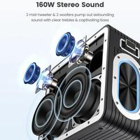 Gambar SPEAKER SOUNARC A3 PRO DSP 160W BLUETOOTH AUDIO WIRELESS KARAOKE MIC dari tanti iza undefined 2 Tokopedia