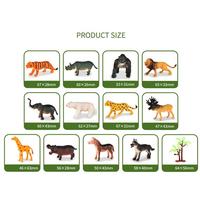 Gambar Set Lengkap Mainan Animal Toys Hewan Kebun Binatang Edukasi Anak Bayi dari Mads88 undefined 2 Tokopedia