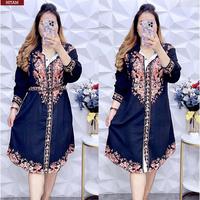 Gambar tunik wanita jumbo wolpeach imp ld 120 putih, milo, hitam dari DovaFashionShop undefined 3 Tokopedia