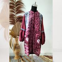Gambar Tunik Jumputan Palembang Blouse Atasan Wanita - Warna 2, L dari Galeri Limas undefined 5 Tokopedia