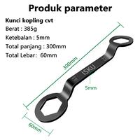 Gambar Isku Paket Set Treker CVT & Kunci Tahanan Kopling Motor Matic Flywheel - Flywheel Pliers dari Energy Tools office undefined 4 Tokopedia