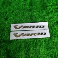 Gambar Emblem Motor Vario 2PCS Logo Stiker Timbul Akrilik 2mm - Merah dari SM Variasi undefined 3 Tokopedia