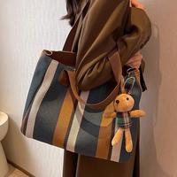 Gambar GUDANG TAS - Tote kanvas wanita  tas laptop 14 inci selempang wanita l - khaki dari TOKO CANTIK BERSAMA_NEW undefined 2 Tokopedia