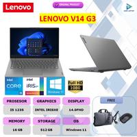 Gambar Lenovo V14 G3 I5 1235 16GB 512GB W11 14.0FHD - 8GB / 512GB, UNIT ONLY dari Agres ID Jakarta Selatan undefined 1 Tokopedia