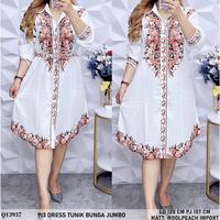 Gambar tunik wanita jumbo wolpeach imp ld 120 putih, milo, hitam dari DovaFashionShop undefined 1 Tokopedia