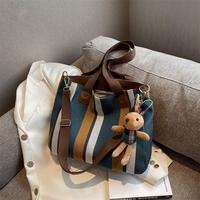 Gambar GUDANG TAS - Tote kanvas wanita  tas laptop 14 inci selempang wanita l - khaki dari TOKO CANTIK BERSAMA_NEW undefined 5 Tokopedia