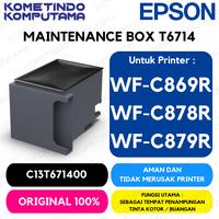 Gambar Box T6714 Maintenance Box Epson T671400 For WF-C869R, WF-C878R, WF-C879R Jamin 100% Original - Kotak Pemeliharaan C13T671400 PXMB6 dari KOMETINDO KOMPUTAMA_NEW undefined 1 Tokopedia