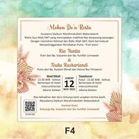 Gambar cetak undangan besek - undangan pernikahan - samir pernikahan - F1, ap 120 gr dari Ayuara Nasution undefined 5 Tokopedia