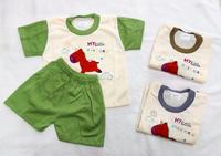 Gambar SETELAN BAJU BAYI PENDEK SIZE 6-12 BULAN, MERK IDOLA 2282 - Cokelat dari UD. Menang undefined 1 Tokopedia