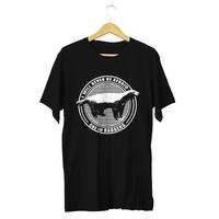 Gambar T-SHIRT THE BADGERS | CUZ IM THE BADGERS | HONEY BADGER - M pendek , Hitam dari badgers undefined 1 Tokopedia