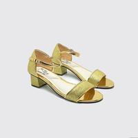 Gambar Sepatu Sandal Heels Wanita Ukuran 40-41-42-43-44-45 Jumbo Bigsize Emas - 40 dari Zagib Store undefined 2 Tokopedia