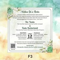 Gambar cetak undangan besek - undangan pernikahan - samir pernikahan - F1, ap 120 gr dari Ayuara Nasution undefined 4 Tokopedia