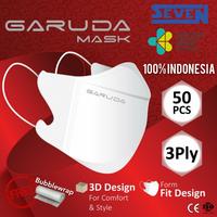 Gambar Masker Duckbill GARUDA 3ply isi 50pcs Kemenkes by Seven - GRD Putih dari Pasar Barang Jakarta undefined 1 Tokopedia