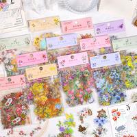 Gambar 40 pcs stiker bunga untuk deco journal scrapbook - Ungu dari rivikids1 undefined 4 Tokopedia