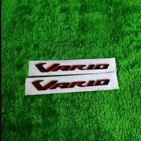 Gambar Emblem Motor Vario 2PCS Logo Stiker Timbul Akrilik 2mm - Merah dari SM Variasi undefined 4 Tokopedia
