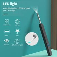 Gambar QUEEN Omicron Earpick WiFi Kamera Korek Kuping Pembersih Telinga NE3 - Hitam dari Queen-id undefined 2 Tokopedia