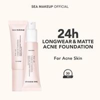 Gambar Sea Makeup Acne 24h Longwear Foundation Full Coverage - 30ml - ICE CREAM dari sakuracosmetik undefined 1 Tokopedia
