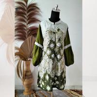 Gambar Tunik Jumputan Palembang Blouse Atasan Wanita - Warna 2, L dari Galeri Limas undefined 3 Tokopedia